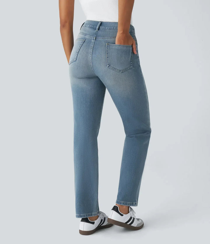 Olivia | Pantalones Altos y Elásticos para Mujeres