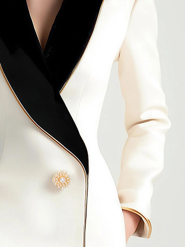 Petula | Blazer ajustado para mujer con corte asimétrico