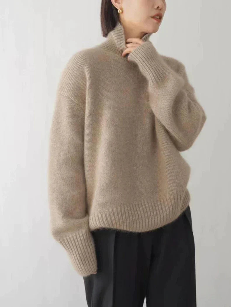 Lucia | Suéter de lana de lujo para mujer con un diseño cálido y estiloso