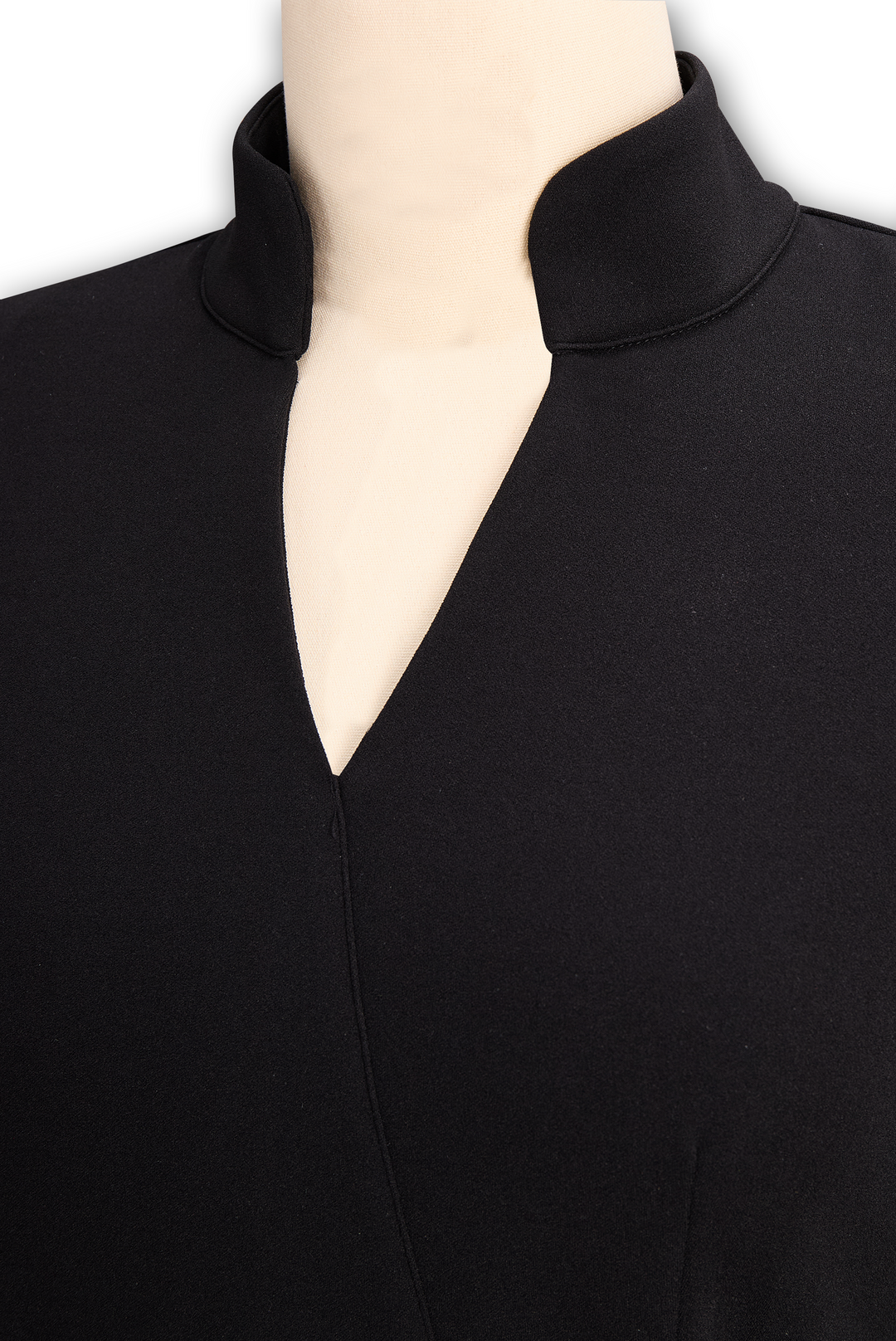 Elisa | Elegante vestido midi con cinturón y manga larga