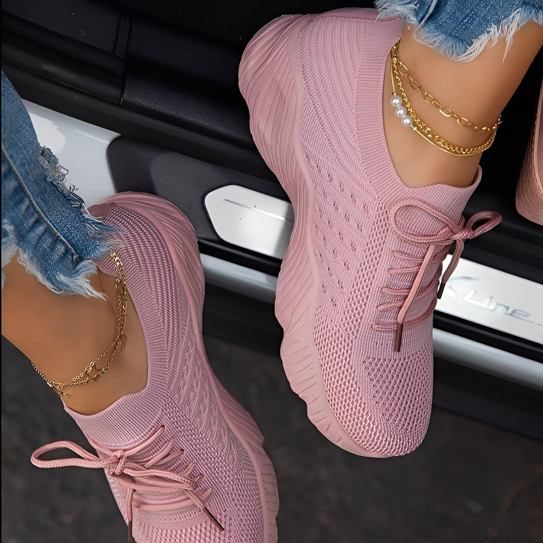 Karolyn - Zapatos ortopédicos para mujer de malla