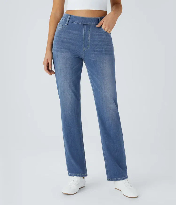 Olivia | Pantalones Altos y Elásticos para Mujeres