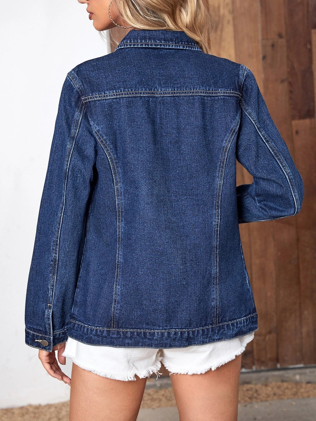 Melinda | Chaqueta de mezclilla oversize para mujer, casual y estilosa
