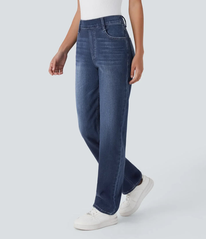 Olivia | Pantalones Altos y Elásticos para Mujeres