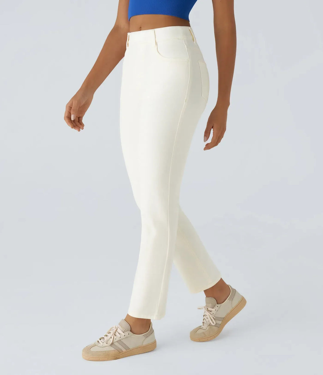 Olivia | Pantalones Altos y Elásticos para Mujeres