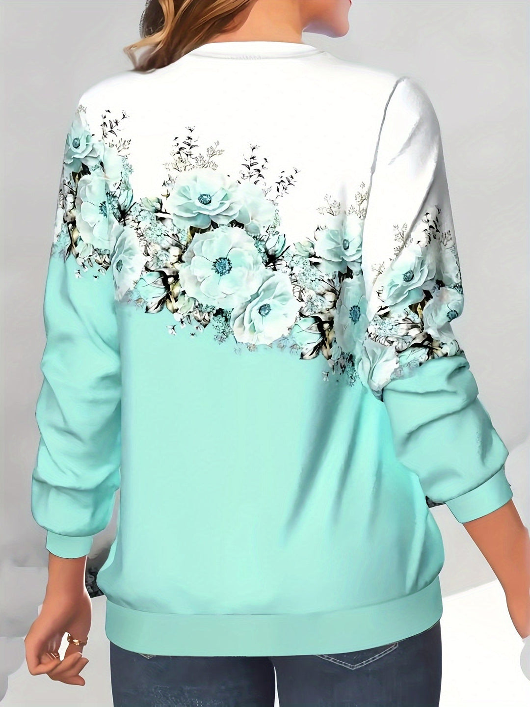 Ardelle - Sudadera Femenina con Motivo Floral