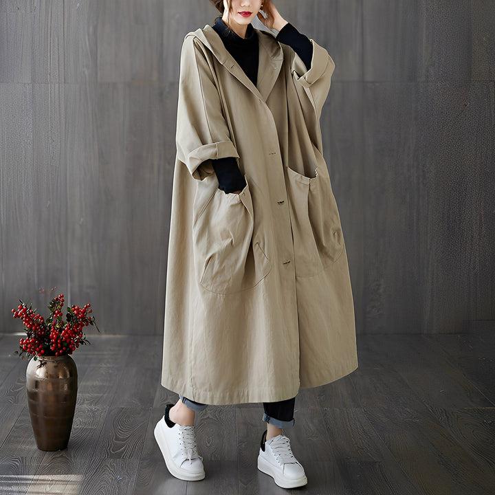 Helen - Abrigo largo impermeable para mujeres