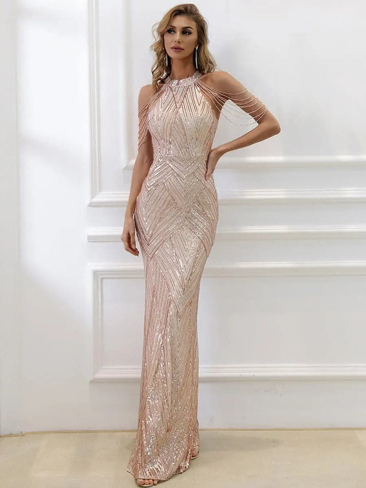Aurora | Vestido largo de mujer con tirantes