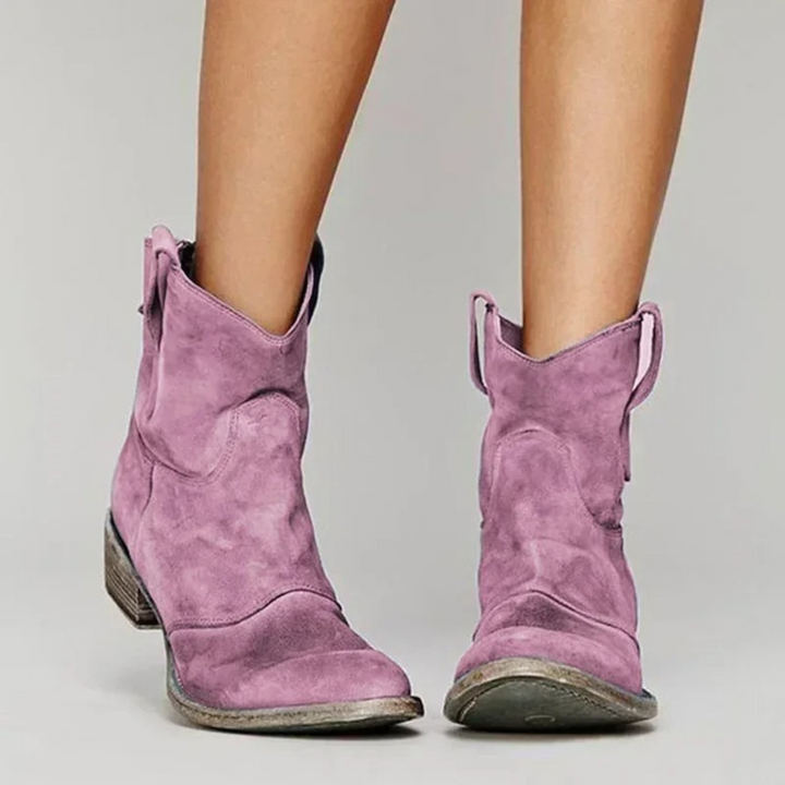 Hallie | Botines de ante para mujer