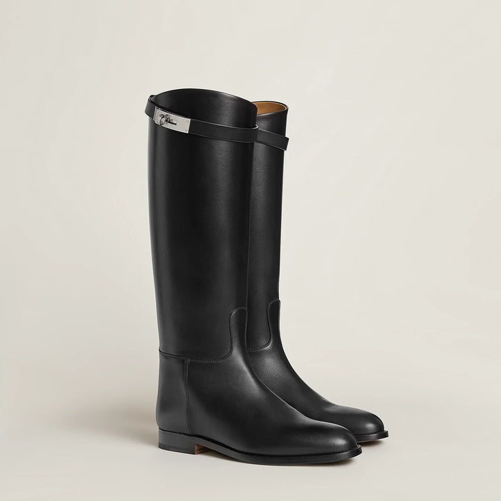 Jade | Elegantes botas altas de invierno para mujer estilo ecuestre