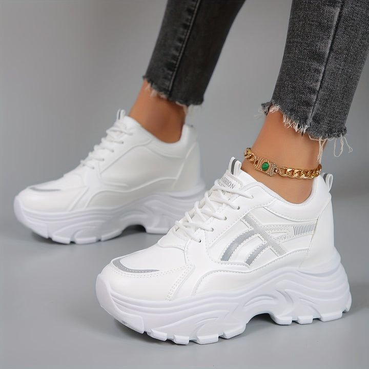 Seren - Zapatillas deportivas de mujer con plataforma