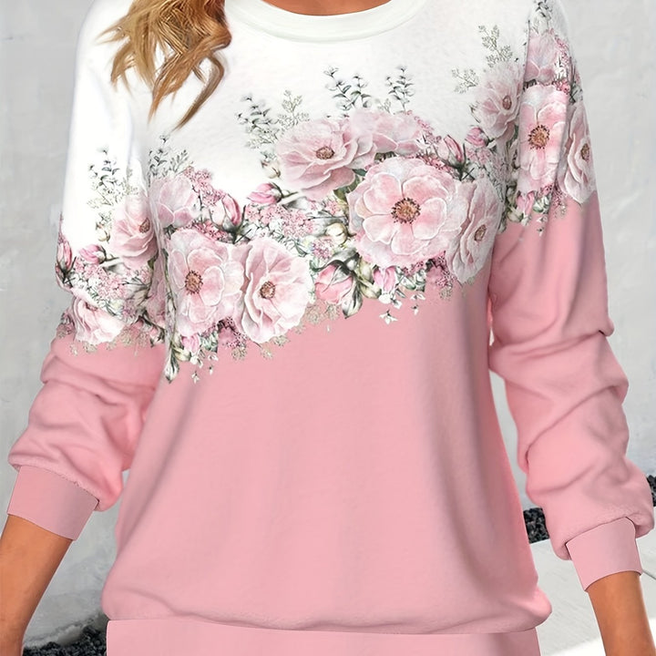 Ardelle - Sudadera Femenina con Motivo Floral