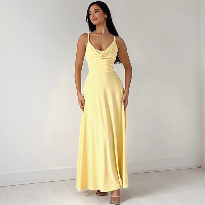 Paulina - Vestido maxi sin tirantes