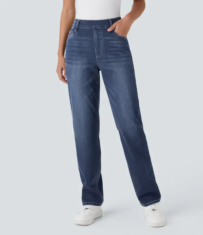Olivia | Pantalones Altos y Elásticos para Mujeres