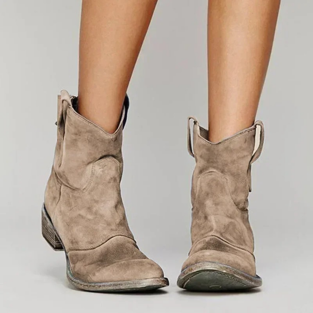 Hallie | Botines de ante para mujer