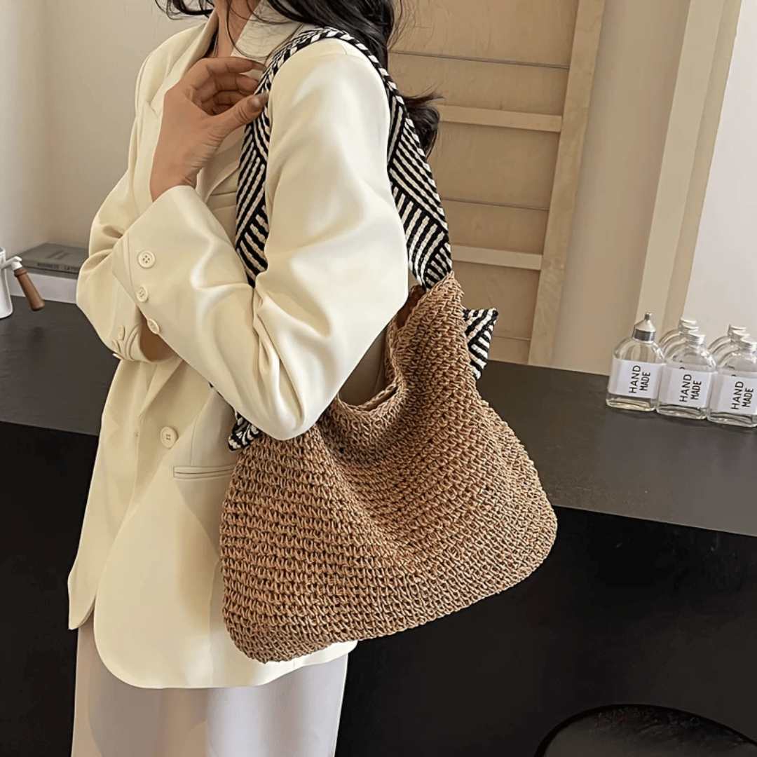 Casey | Bolso de mujer boho tipo shopper para el verano, espacioso y casual