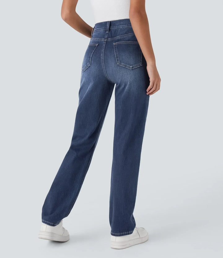 Olivia | Pantalones Altos y Elásticos para Mujeres