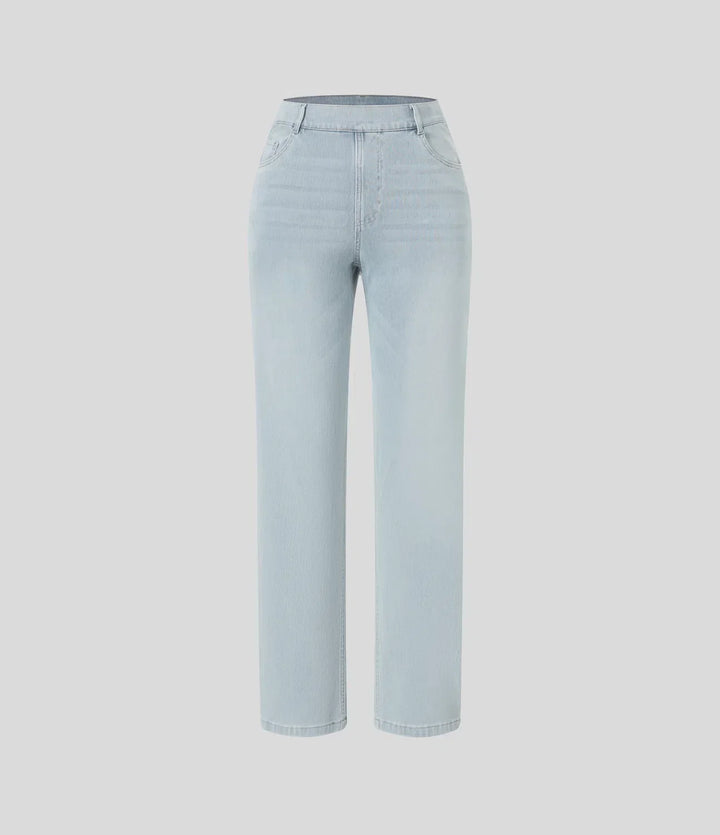 Olivia | Pantalones Altos y Elásticos para Mujeres