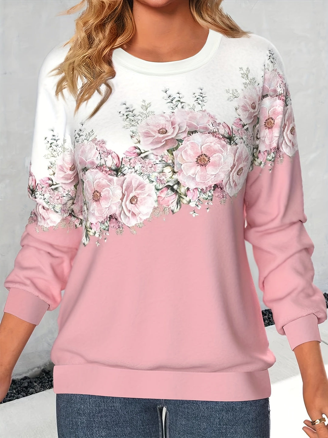 Ardelle - Sudadera Femenina con Motivo Floral