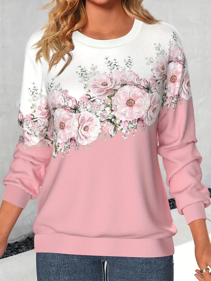 Ardelle - Sudadera Femenina con Motivo Floral