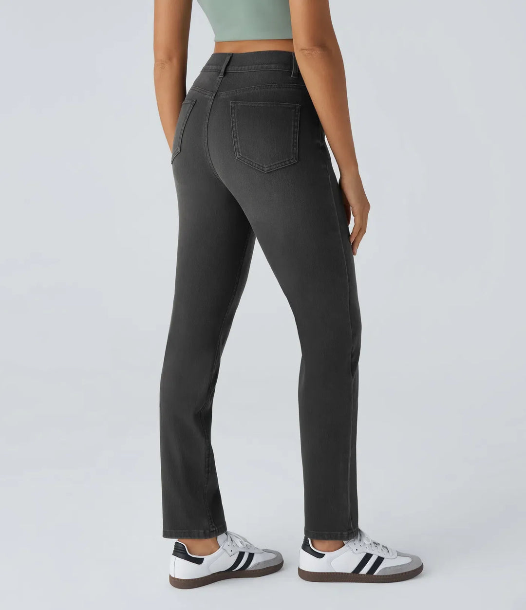 Olivia | Pantalones Altos y Elásticos para Mujeres