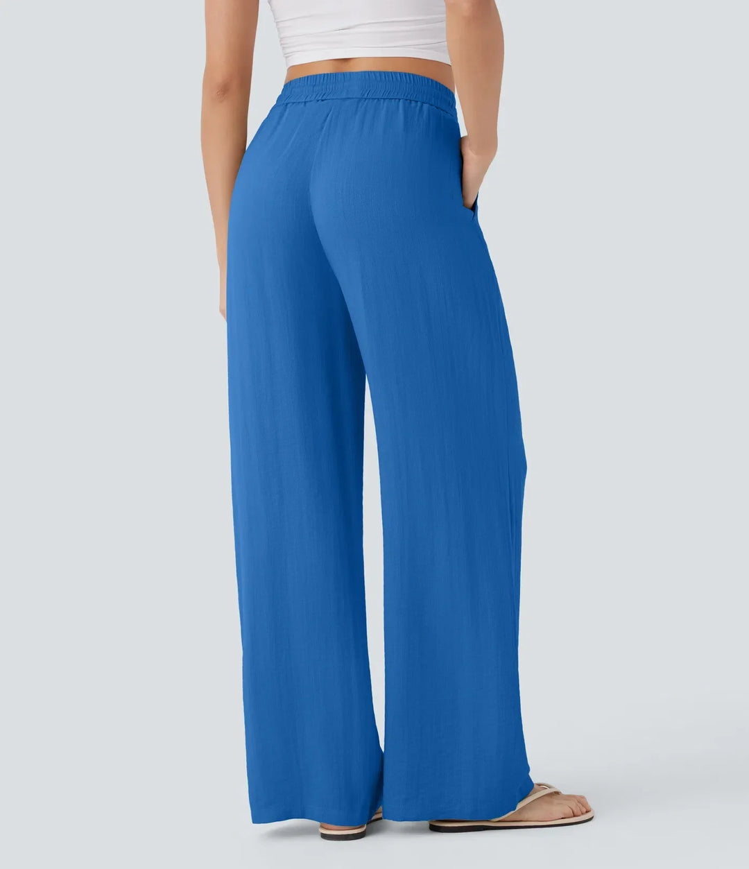 Charlaine | Pantalones de lino cómodos y transpirables con elegantes perneras
