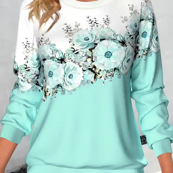 Ardelle - Sudadera Femenina con Motivo Floral