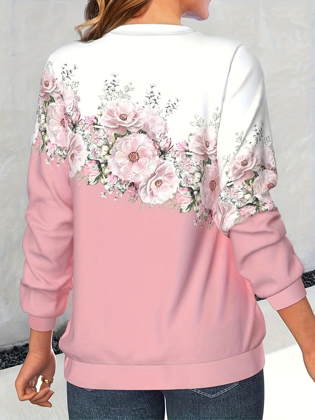 Ardelle - Sudadera Femenina con Motivo Floral