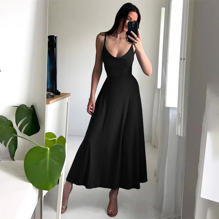 Paulina - Vestido maxi sin tirantes