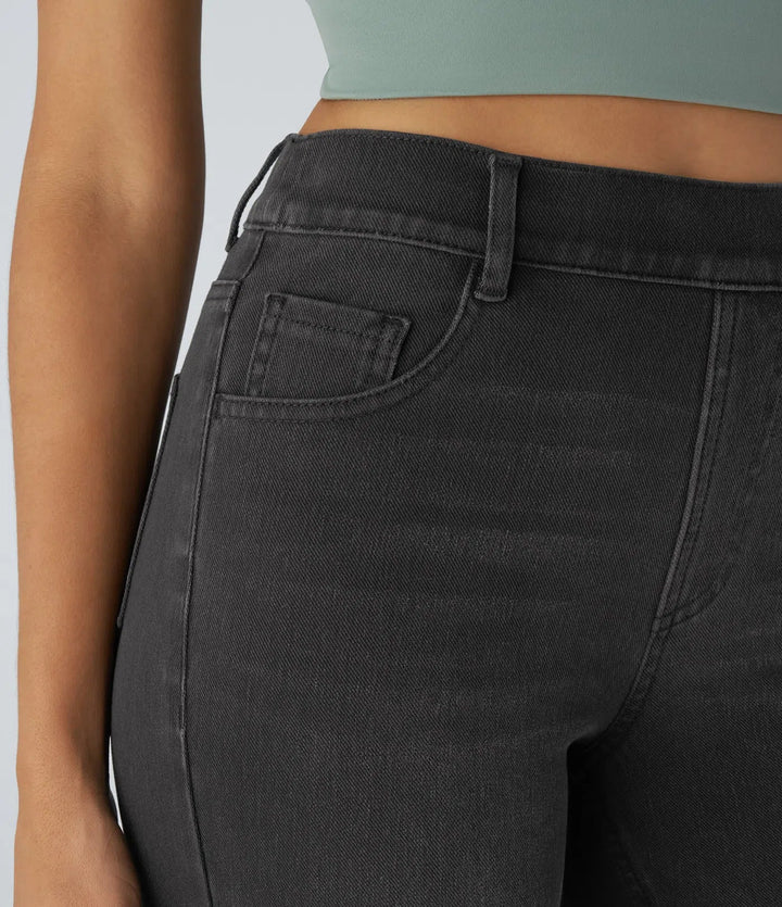 Olivia | Pantalones Altos y Elásticos para Mujeres