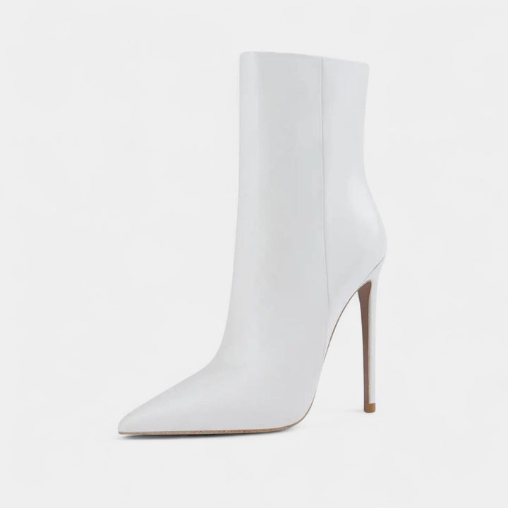 Naila | Botines de mujer con tacón y punta afilada, elegantes para otoño