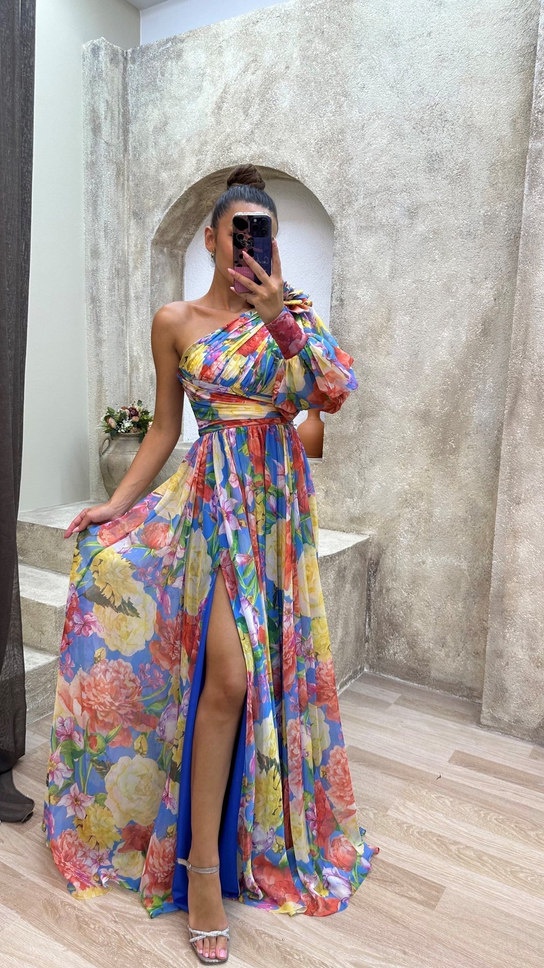 Delia | Vestido elegante de mujer con hombros caídos para fiestas de verano
