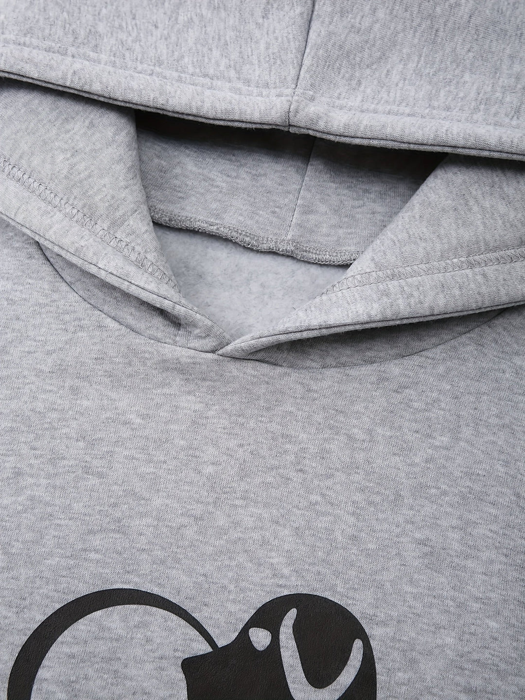 Aveline - Sudadera femenina con capucha y diseño de perro y pata