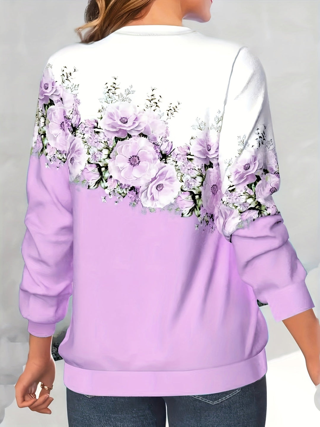 Ardelle - Sudadera Femenina con Motivo Floral