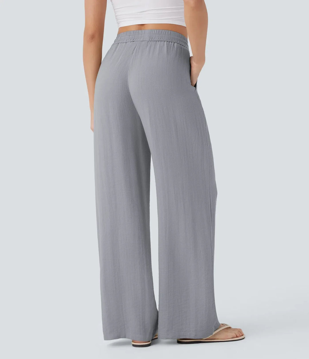 Charlaine | Pantalones de lino cómodos y transpirables con elegantes perneras
