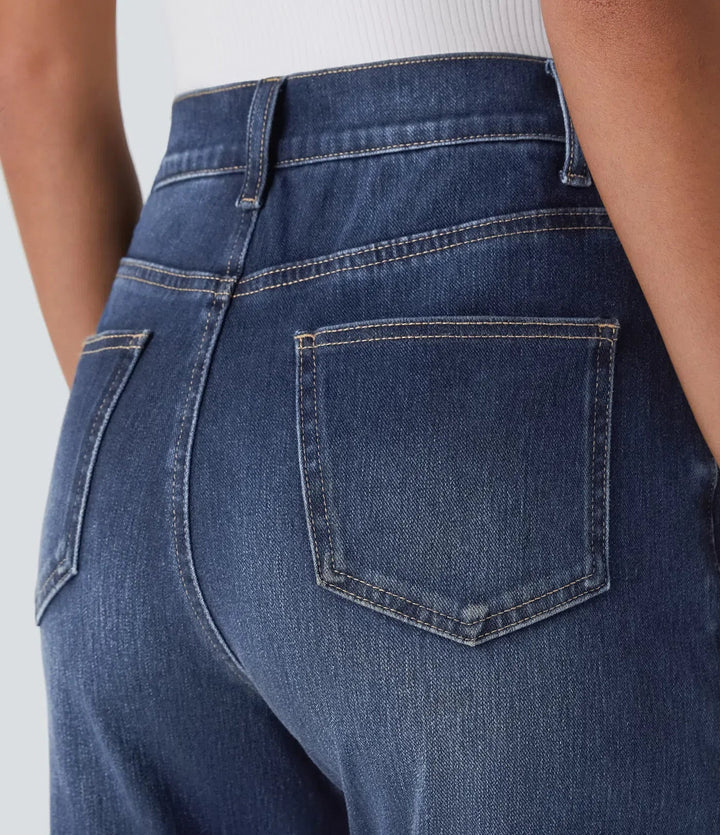 Olivia | Pantalones Altos y Elásticos para Mujeres