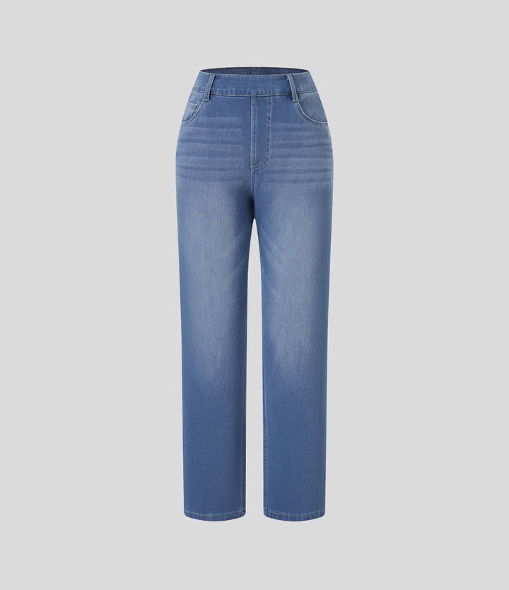 Olivia | Pantalones Altos y Elásticos para Mujeres