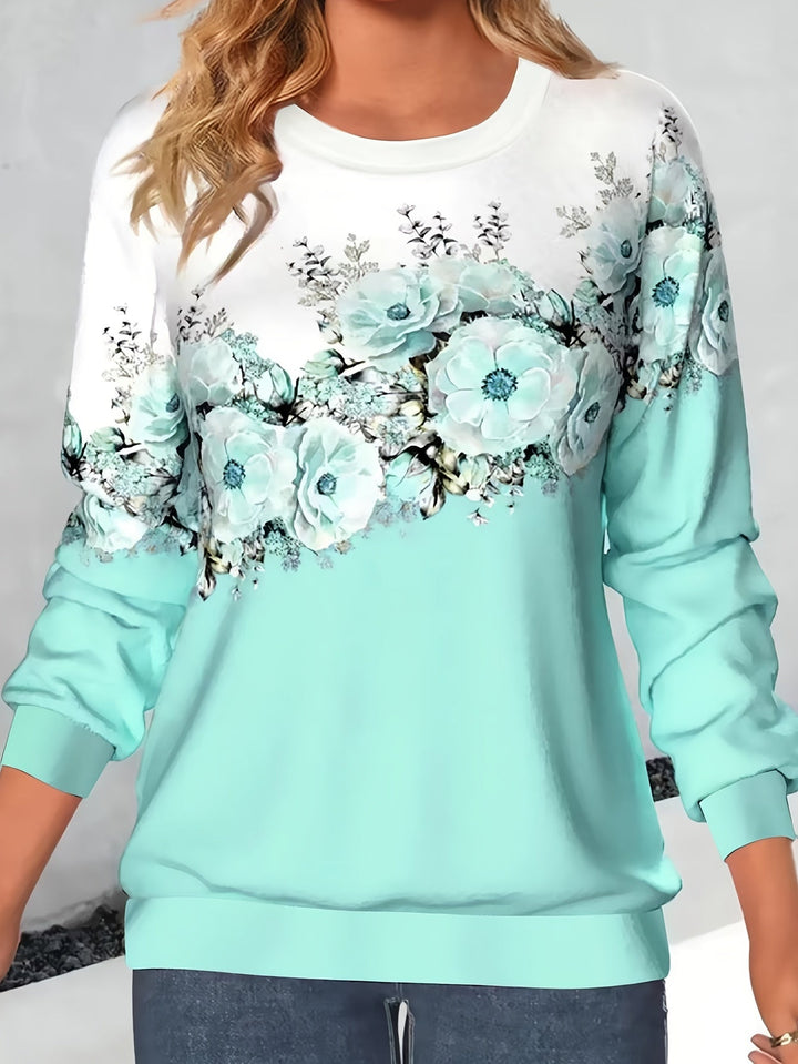 Ardelle - Sudadera Femenina con Motivo Floral