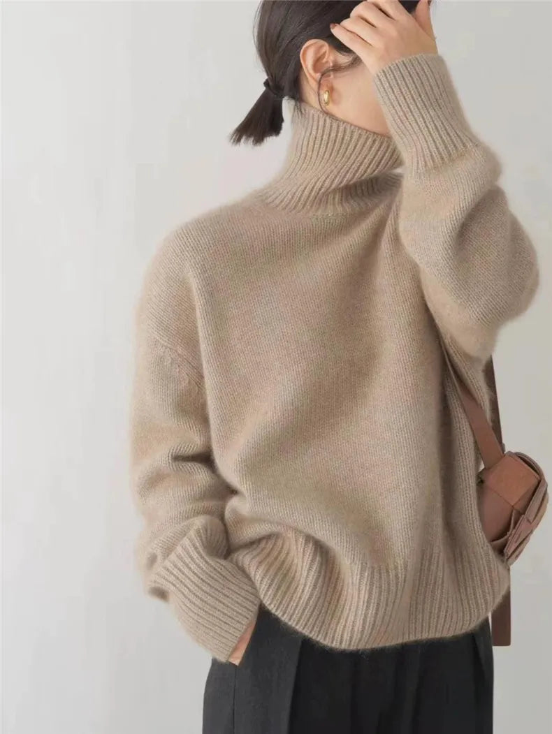 Lucia | Suéter de lana de lujo para mujer con un diseño cálido y estiloso
