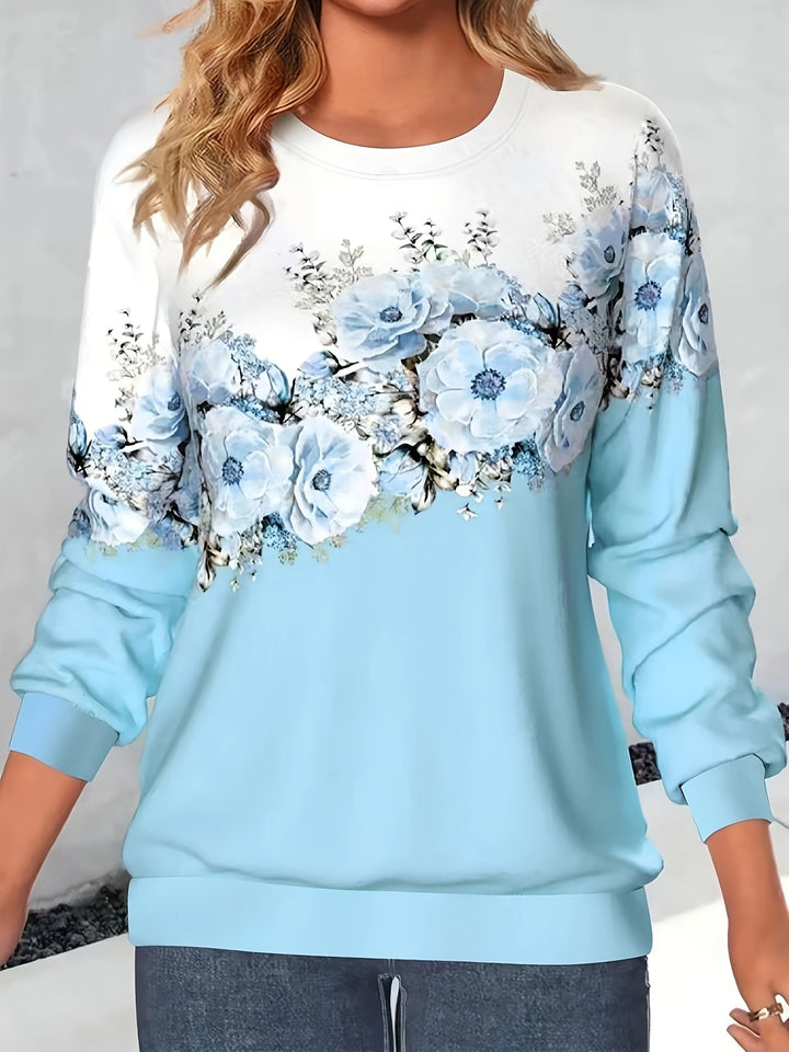 Ardelle - Sudadera Femenina con Motivo Floral