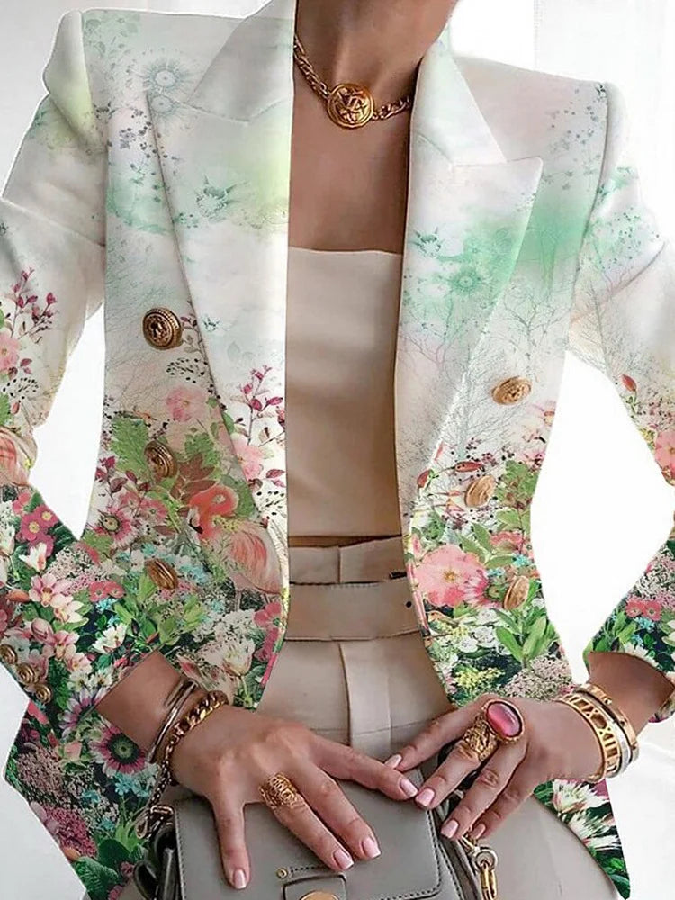 Liora - Chaqueta de mujer con flores | Informal