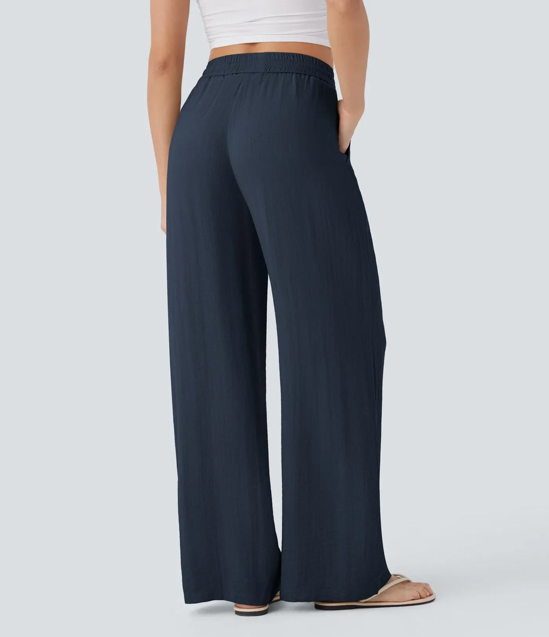 Charlaine | Pantalones de lino cómodos y transpirables con elegantes perneras