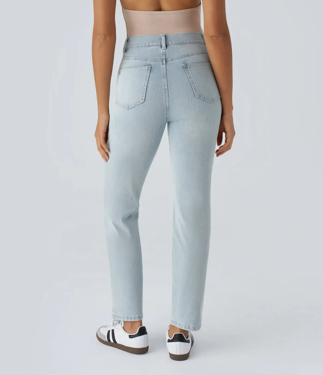 Olivia | Pantalones Altos y Elásticos para Mujeres
