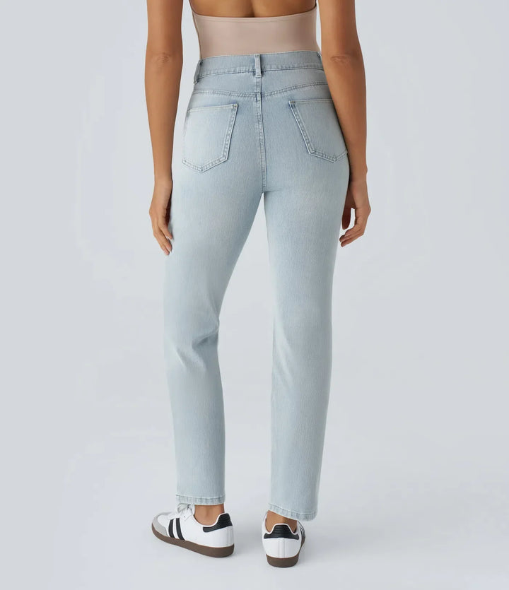 Olivia | Pantalones Altos y Elásticos para Mujeres