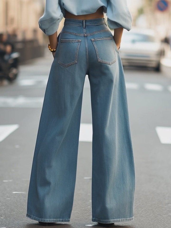 Zoey | Pantalones vaqueros anchos vintage