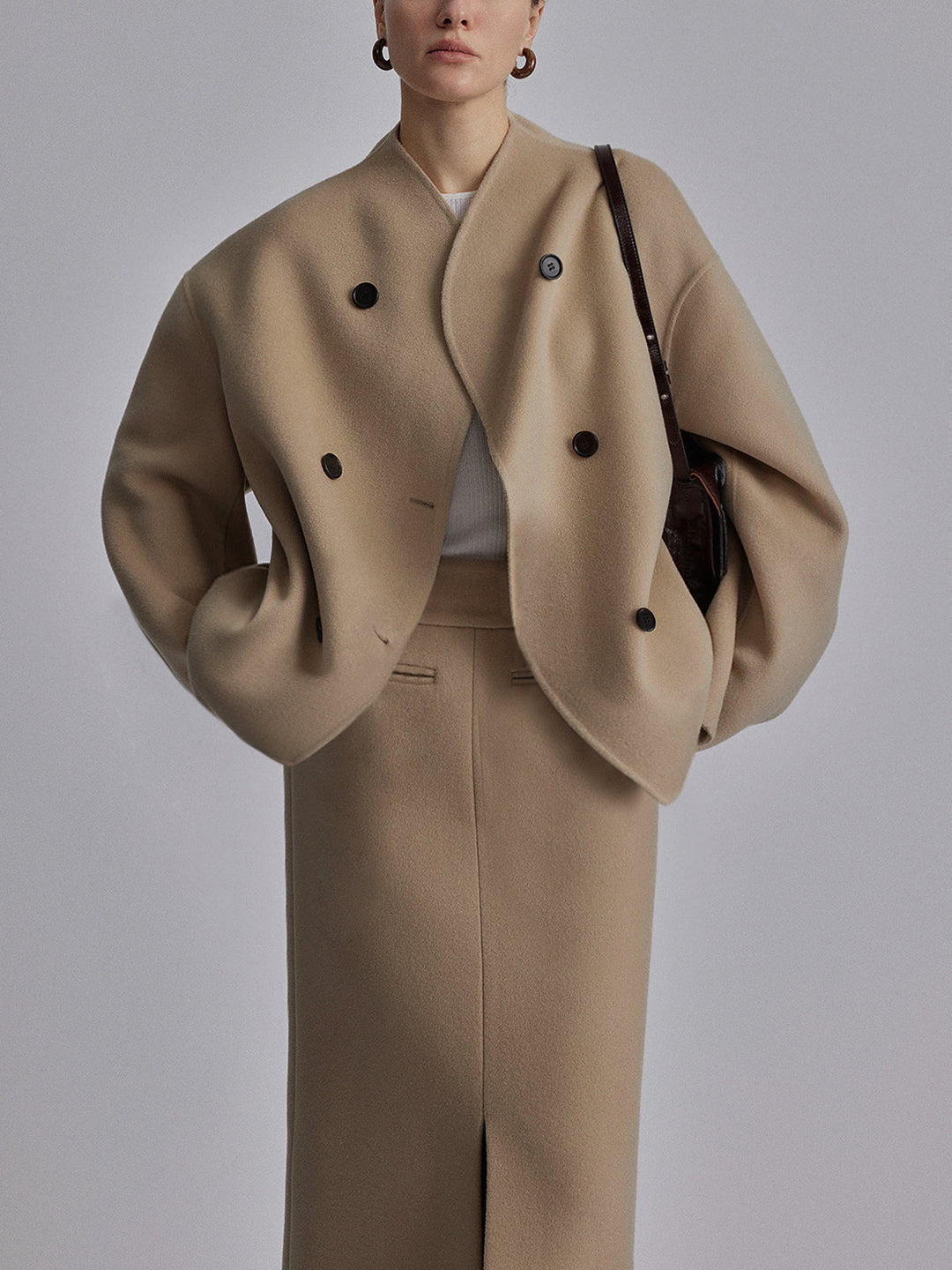 Bailey | Abrigo de camisa oversize para mujer