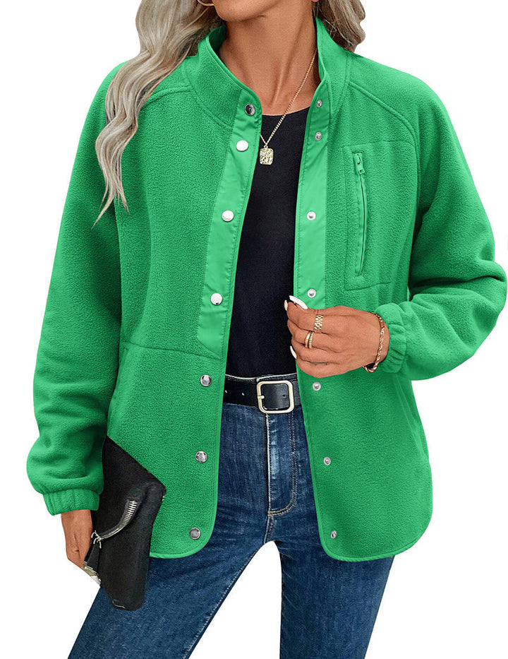 Zara | Chaqueta polar acogedora para mujer con diseño western de patrón azteca, estilo cálido y casual
