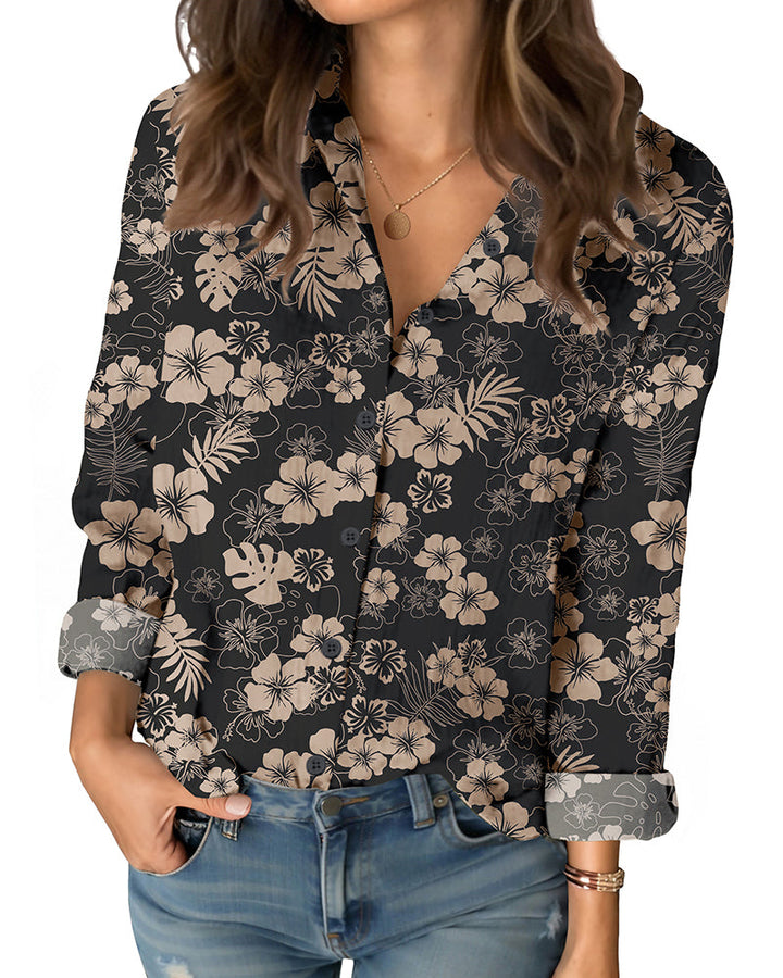 Carroll | Blusa suelta de mujer con manga larga