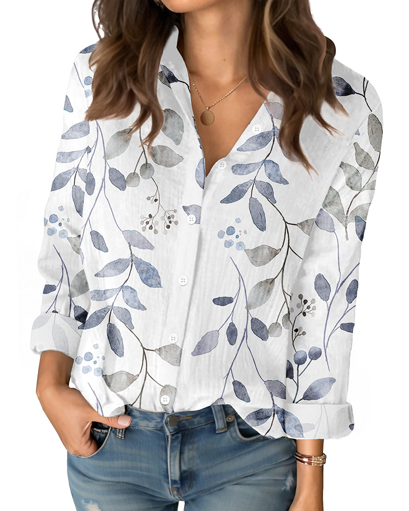 Carroll | Blusa suelta de mujer con manga larga