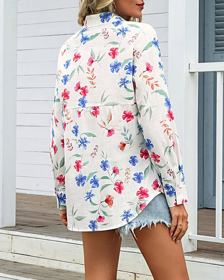Carroll | Blusa suelta de mujer con manga larga
